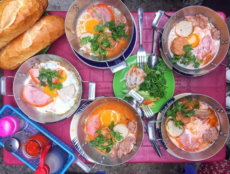quán ăn sáng Sài Gòn